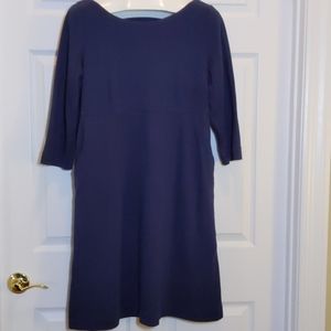 Blue Jaclyn Smith Flared Dress, XL